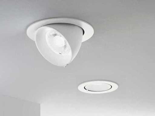 18 x Intec Delta 20 Watt CCT LED Banana Downlighter